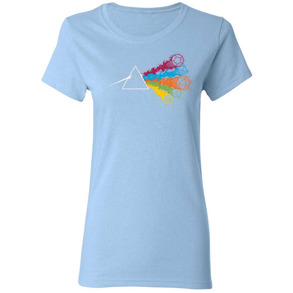 Dark Side Of The Dices Women's T-Shirt - Light Blue - 13