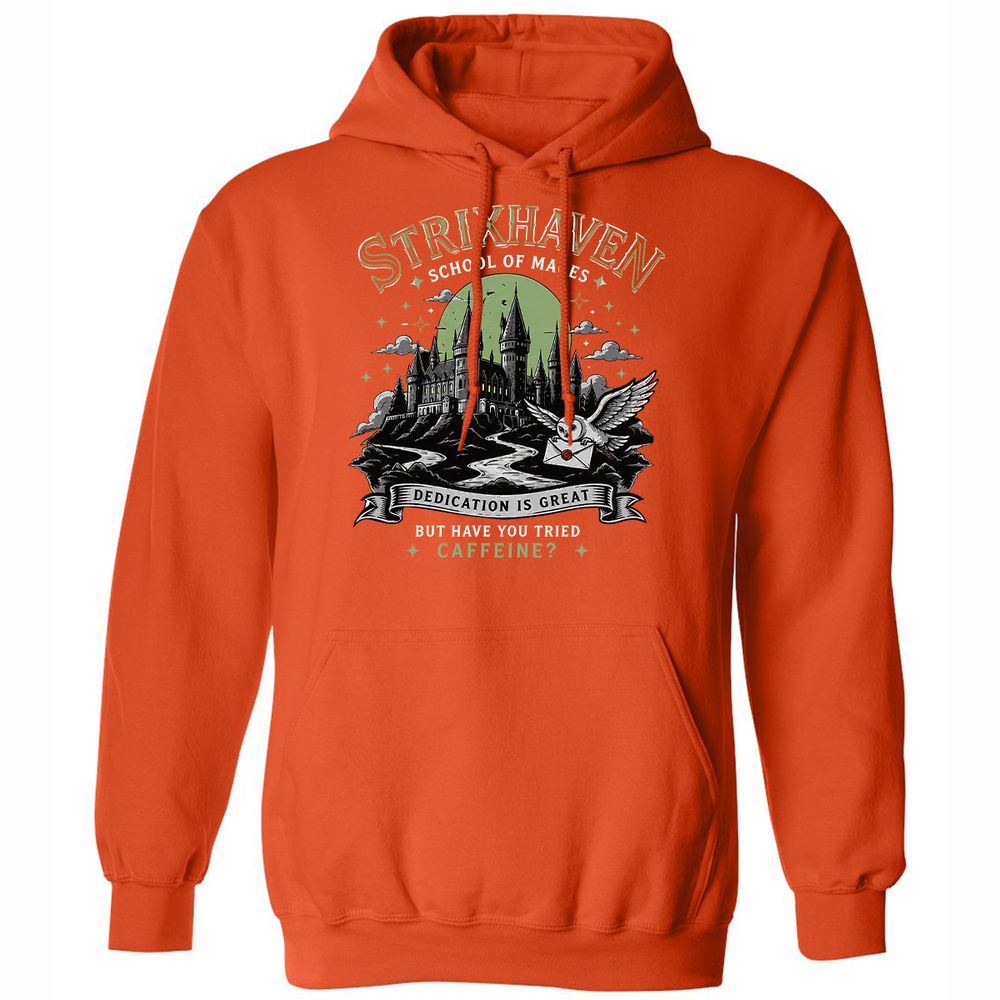 Strixhaven - School Of Mages Classic Unisex Hoodie - Orange - 13