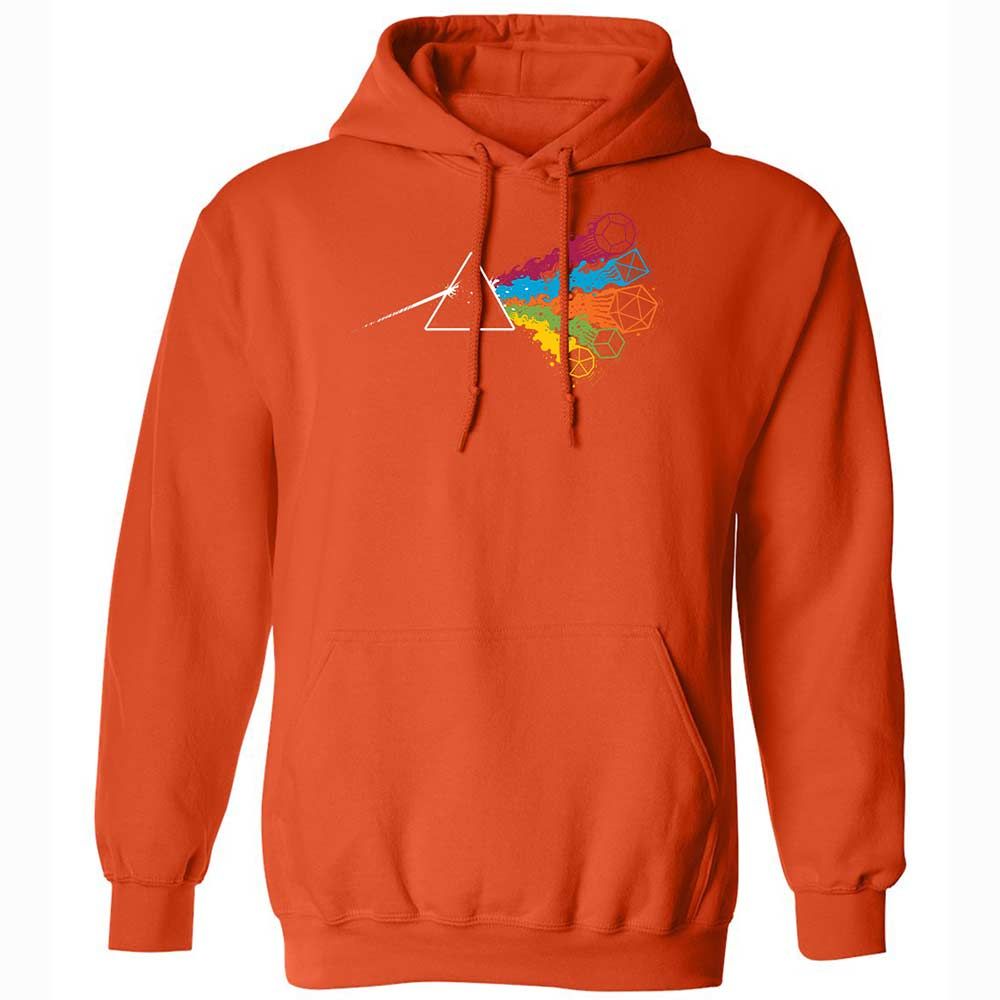 Dark Side Of The Dices Classic Unisex Hoodie - Orange - 13