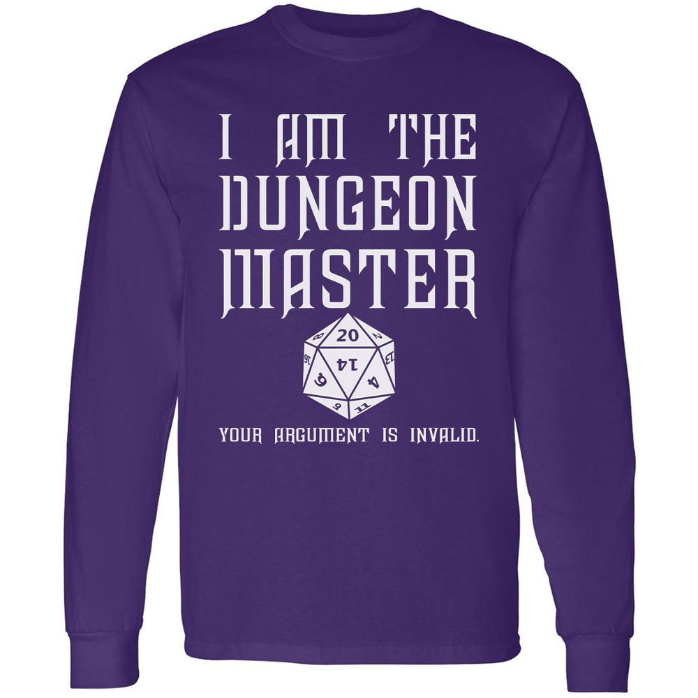 I Am The Dungeon Master - Purple - 13