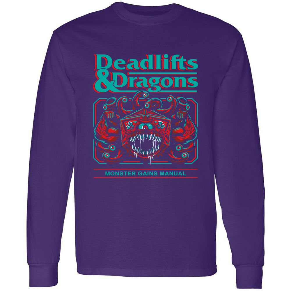 Deadlifts & Dragons Beholder - Purple - 13