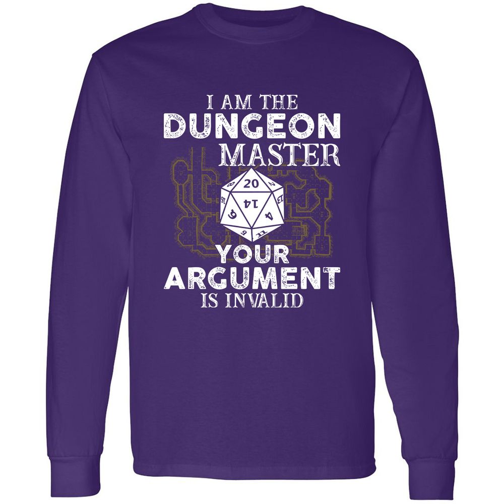 I Am the Dungeon Master – Your Argument Is Invalid - Purple - 13