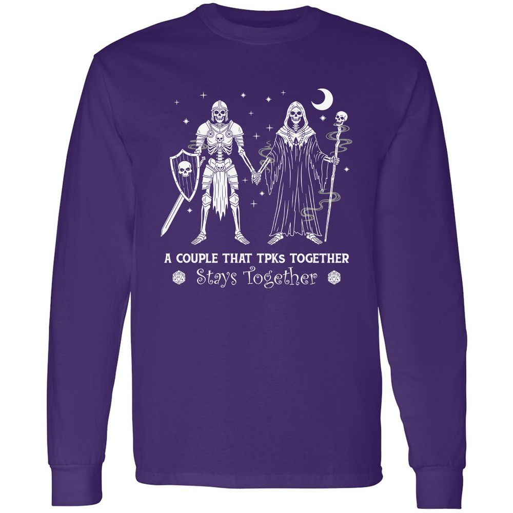 TPK Love – Skeleton Couple - Purple - 13
