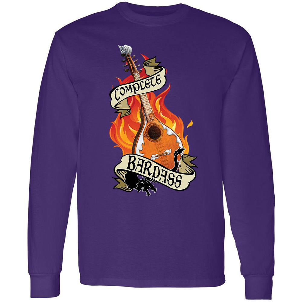 Complete Bardass Long Sleeve T-Shirt - Purple - 13