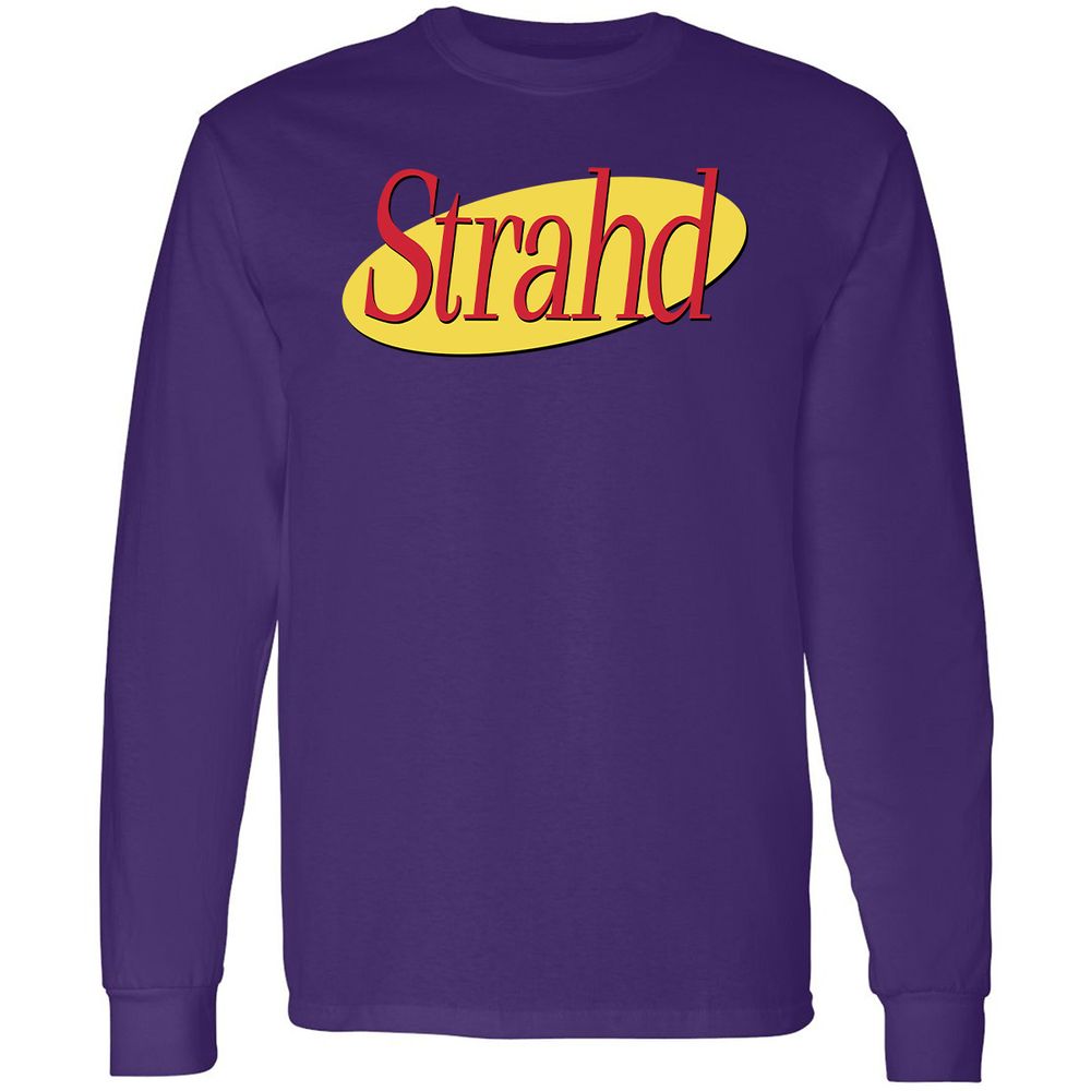 Strahd Long Sleeve T-Shirt - Purple - 13