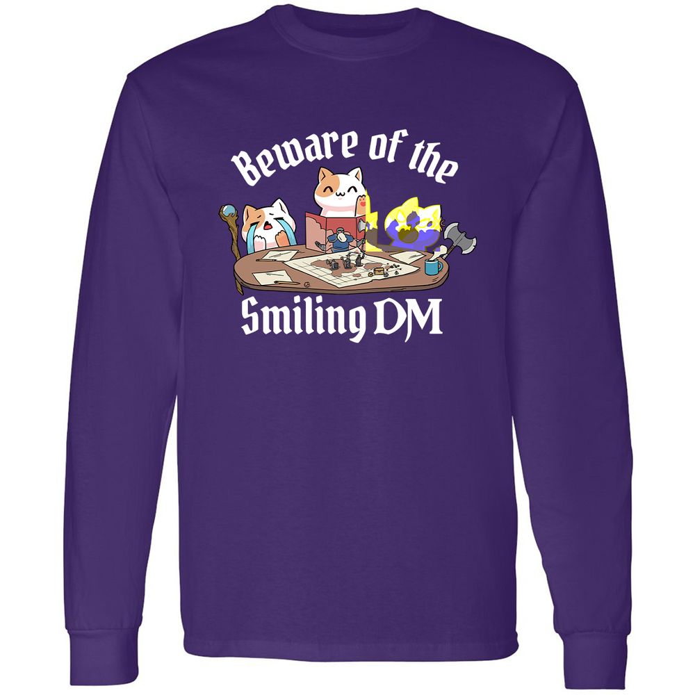 Beware of the Smiling DM - Purple - 13
