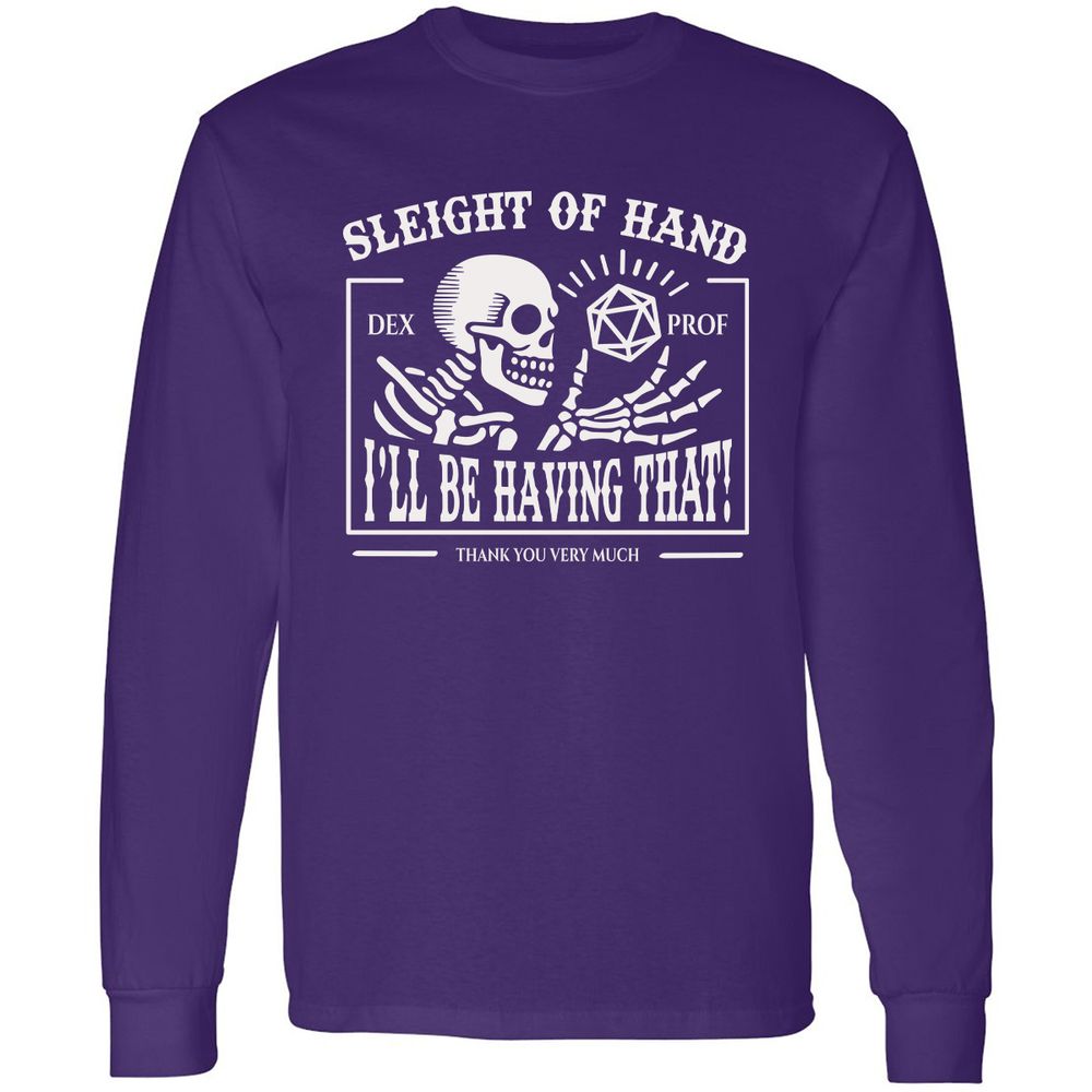 Sleight of Hand – I’ll Be Having That! - Purple - 13