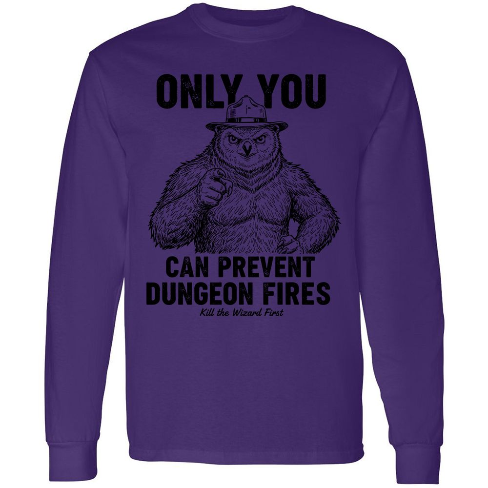 Only You Can Prevent Dungeon Fires - Purple - 13
