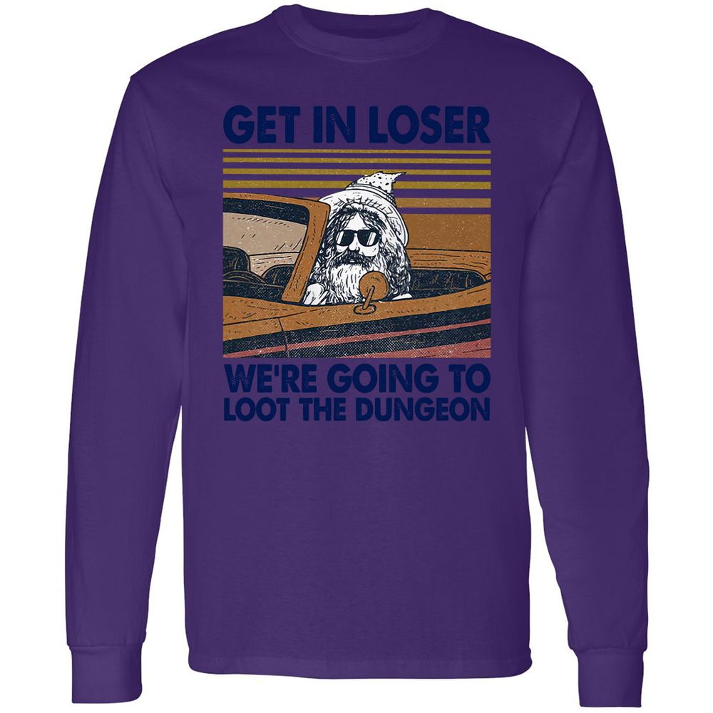 We're Going To Loot The Dragon Long Sleeve T-Shirt - Purple - 13