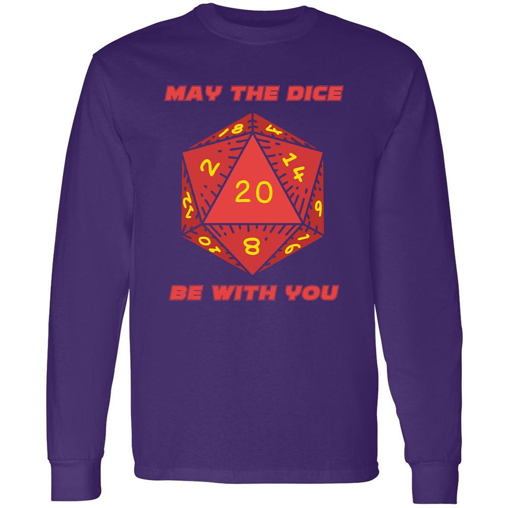 May the Dice Be With You - Purple - 13