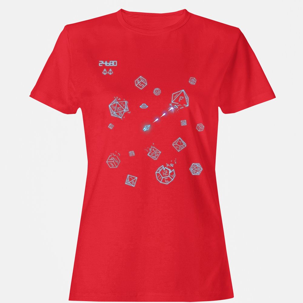 The Dices Game Women's T-Shirt - Red - 13