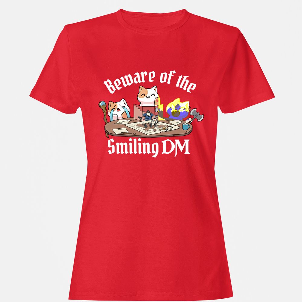 Beware of the Smiling DM - Red - 13