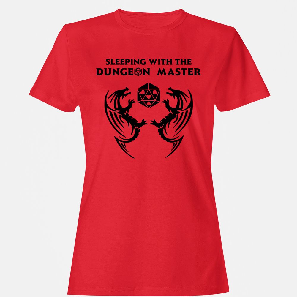 Sleeping With The DM Women's T-Shirt - Red - 13
