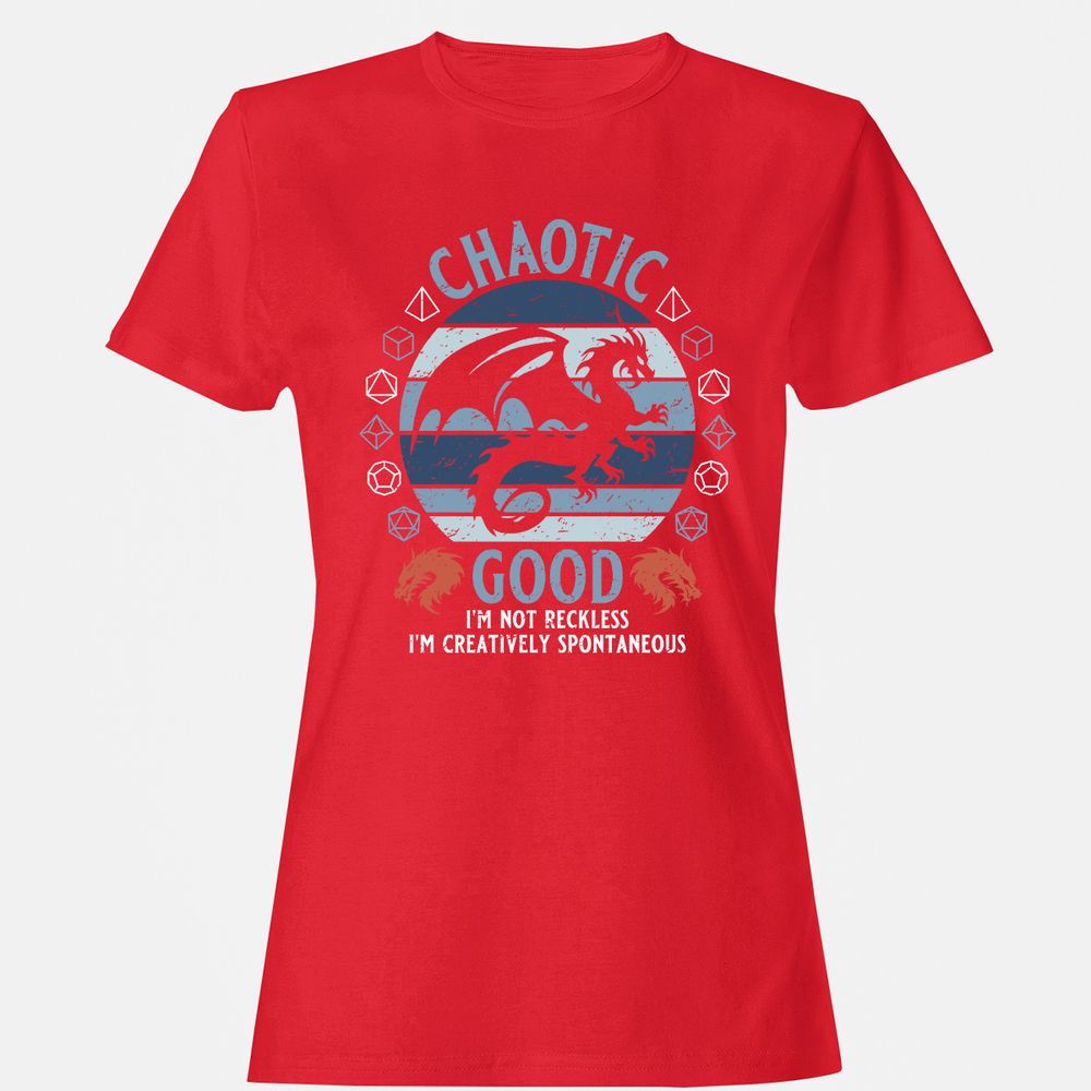 Chaotic Good 2 Women's T-Shirt - Red - 13
