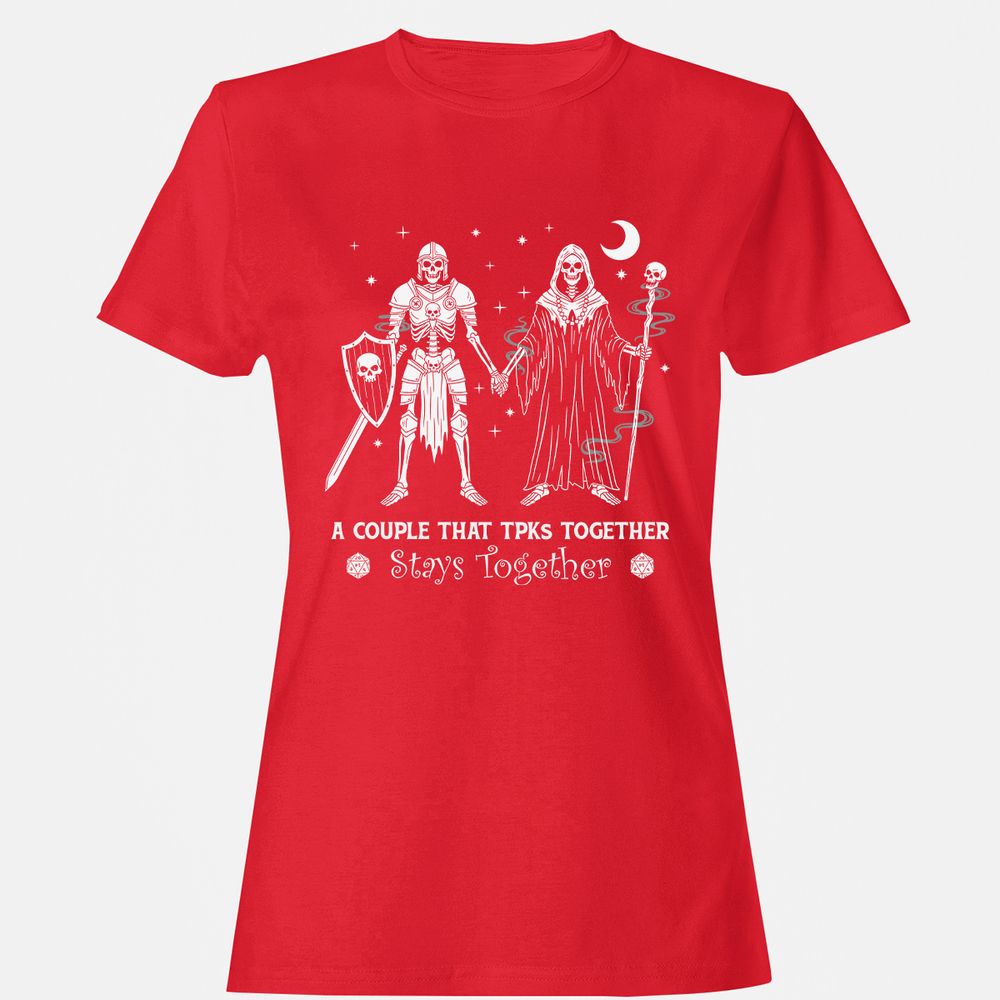 TPK Love – Skeleton Couple - Red - 13