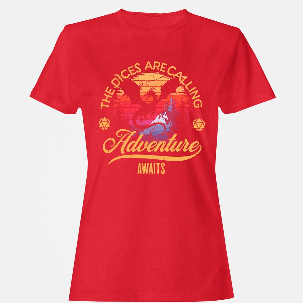 The Dices Are Calling Women's T-Shirt - Red - 13