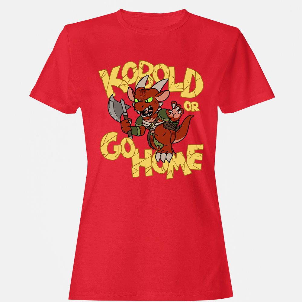 Kobold Or Go Home Women's T-Shirt - Red - 13