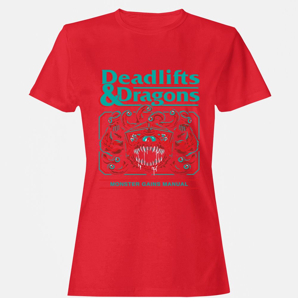 Deadlifts & Dragons Beholder - Red - 13