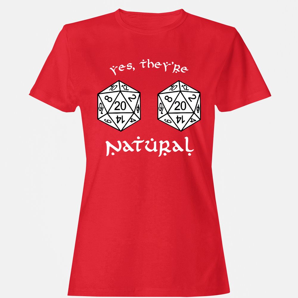 They Are Natural Women's T-Shirt - Red - 13