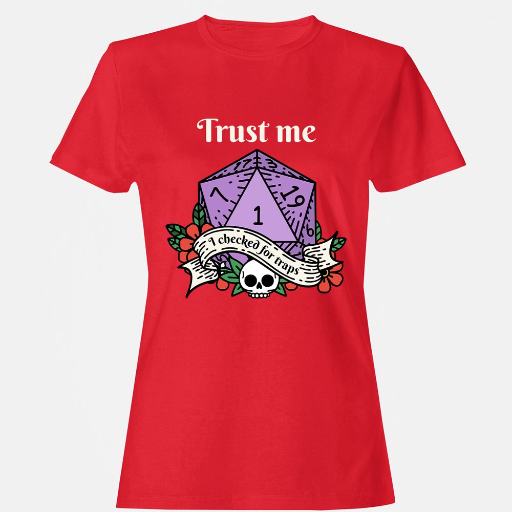 Trust Me I Checked for Traps - Red - 13