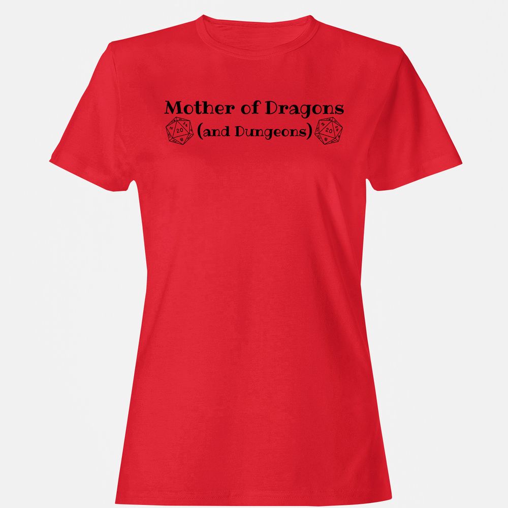 Mother Of Dragons Women's T-Shirt - Red - 13
