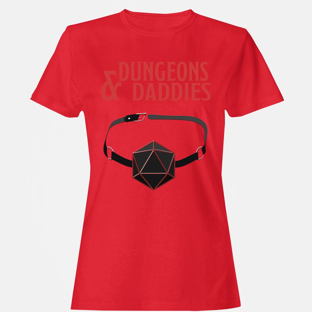 Dungeons And Daddies Women's T-Shirt - Red - 13