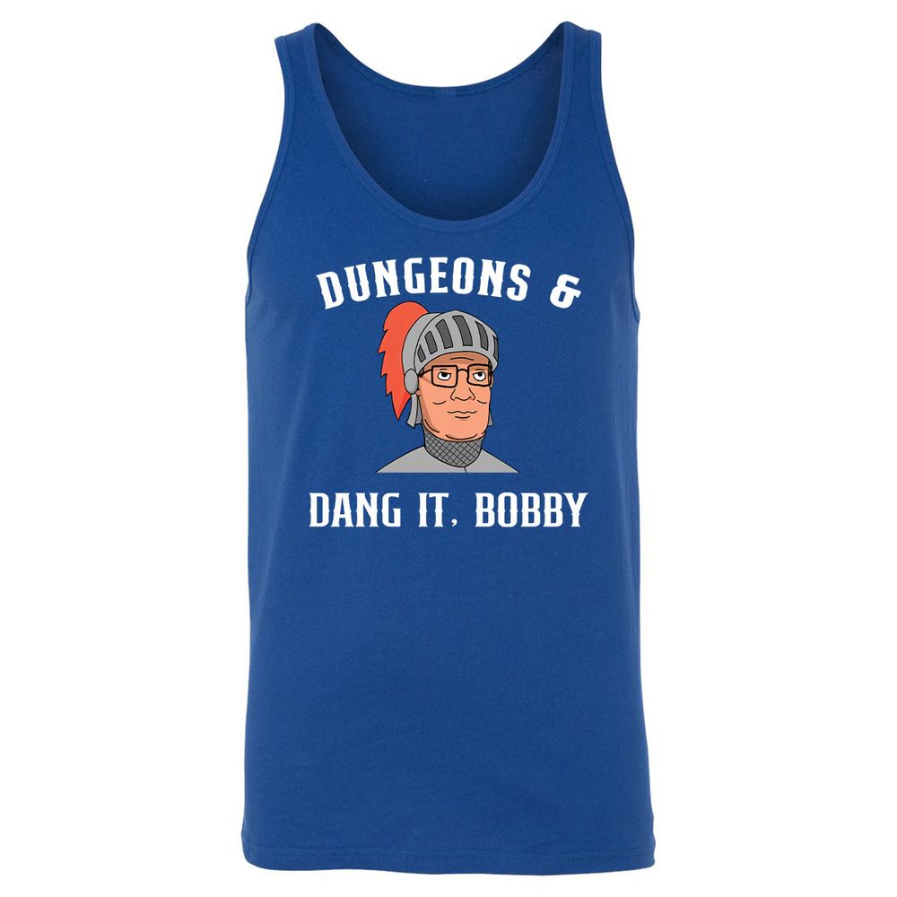 Dang It Bobby Unisex Jersey Tank - True Royal - 13