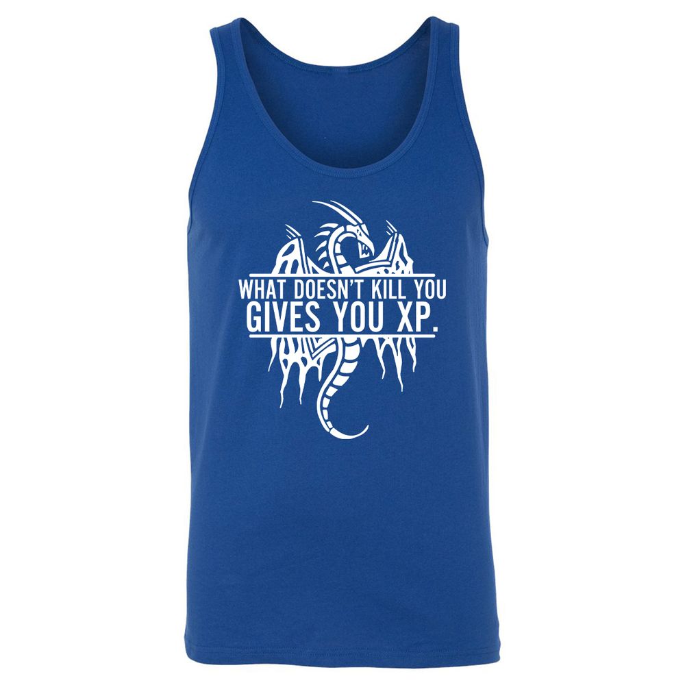 What Doesn't Kill You Unisex Jersey Tank - True Royal - 13