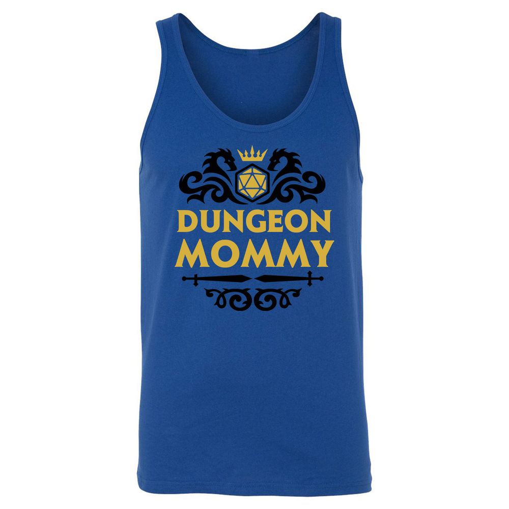 Dungeon Mommy Unisex Jersey Tank - True Royal - 13