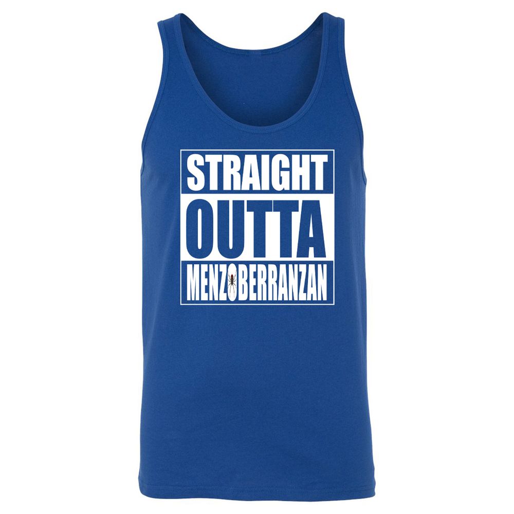 Straight Outta Menzoberranzan Unisex Jersey Tank - True Royal - 13