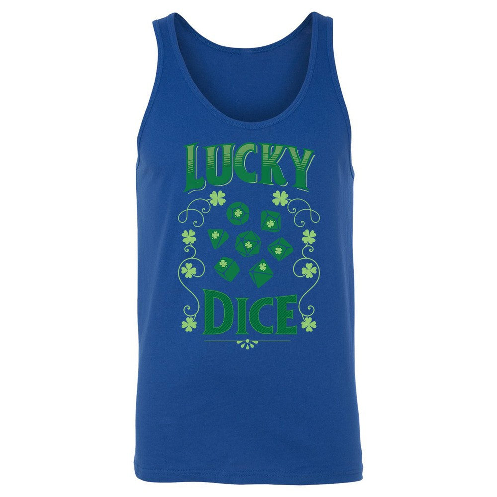Lucky Dice Unisex Jersey Tank - True Royal - 13