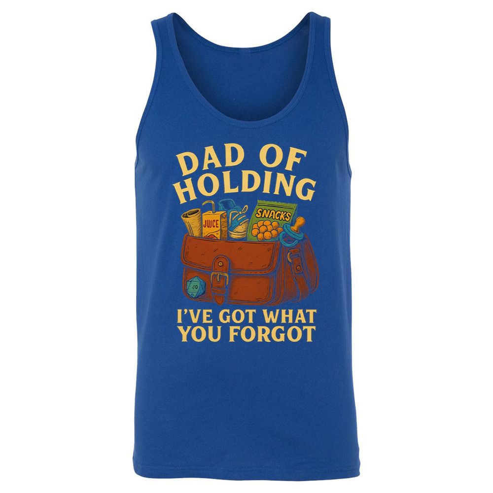 Dad Of Holding Unisex Jersey Tank - True Royal - 13