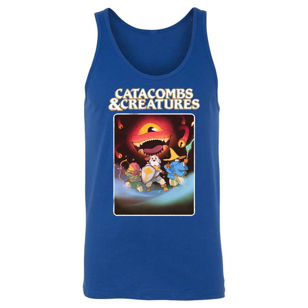 Catacombs & Creatures Unisex Jersey Tank - True Royal - 13