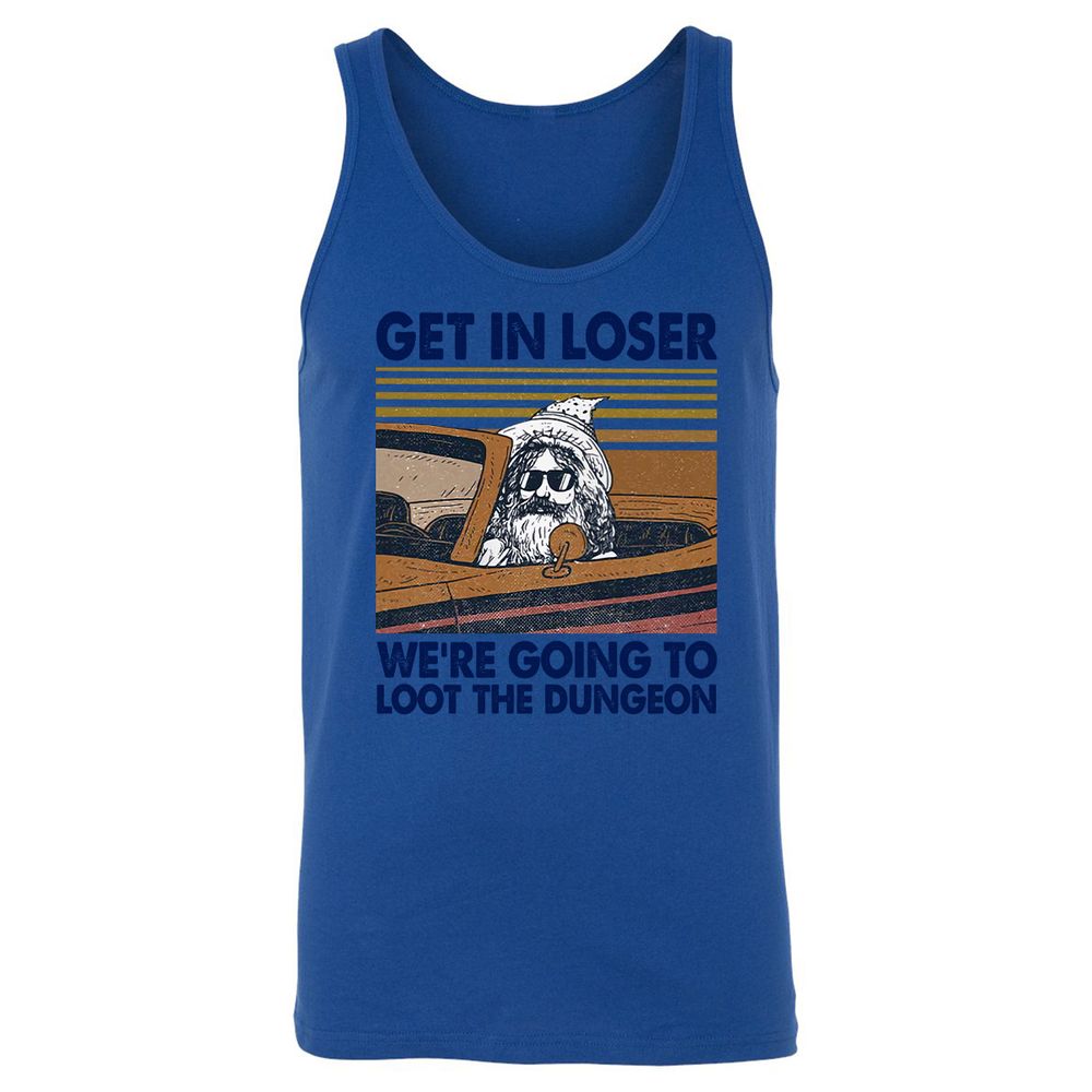 We're Going To Loot The Dragon Unisex Jersey Tank - True Royal - 13