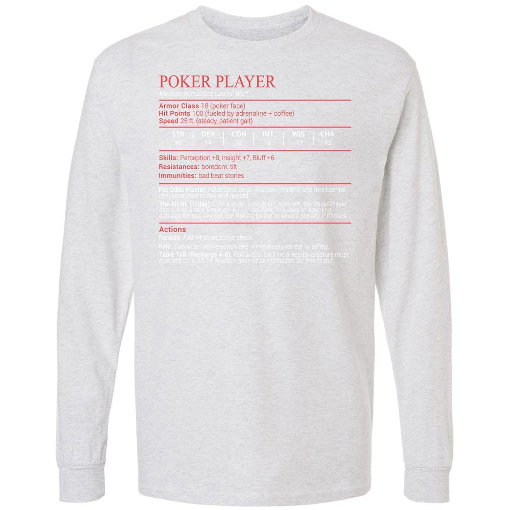 Poker Player Stats Block - Ash - 14