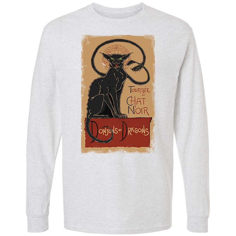 Tournee Du Chat Noir Long Sleeve T-Shirt - Ash - 14