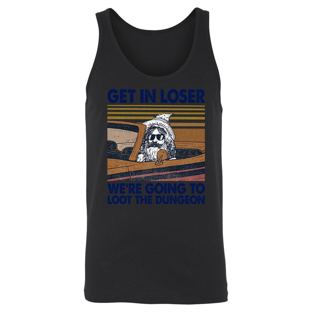 We're Going To Loot The Dragon Unisex Jersey Tank - Black - 14