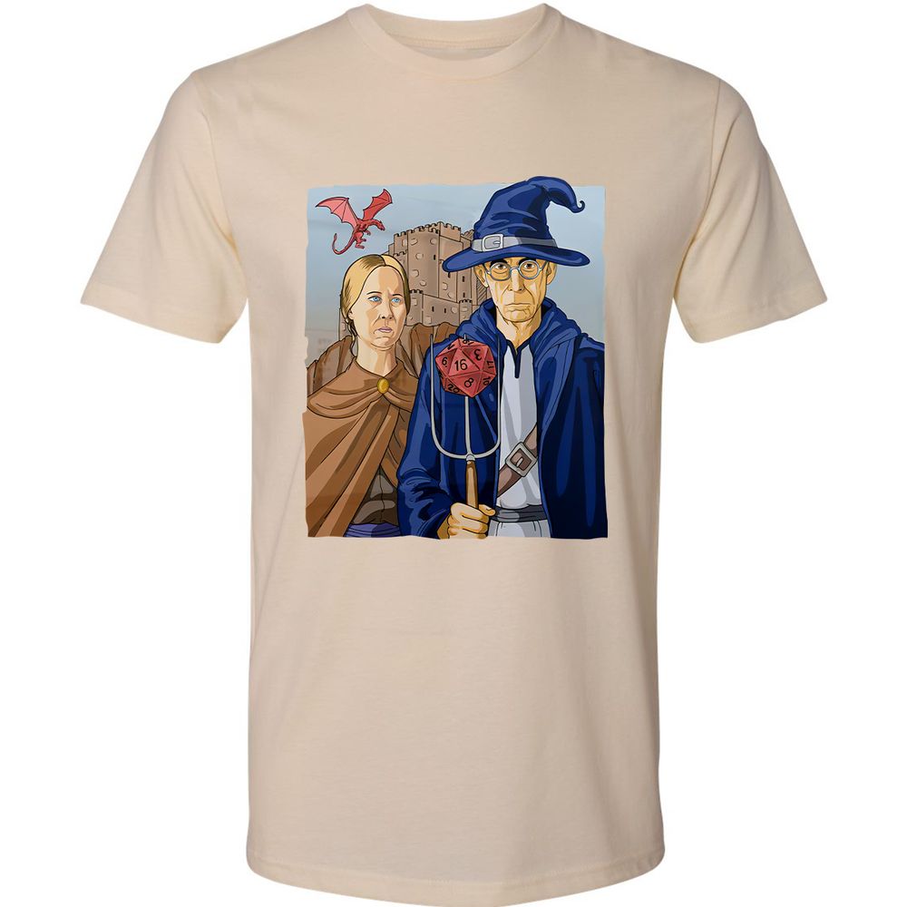 DnD Gothic Premium Unisex T-Shirt - Cream - 14
