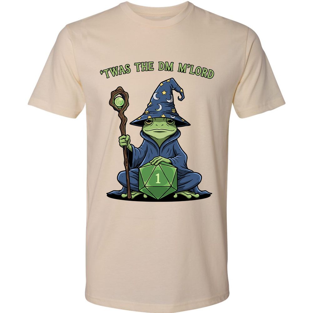 Twas the DM M’lord Premium Unisex T-Shirt - Cream - 14