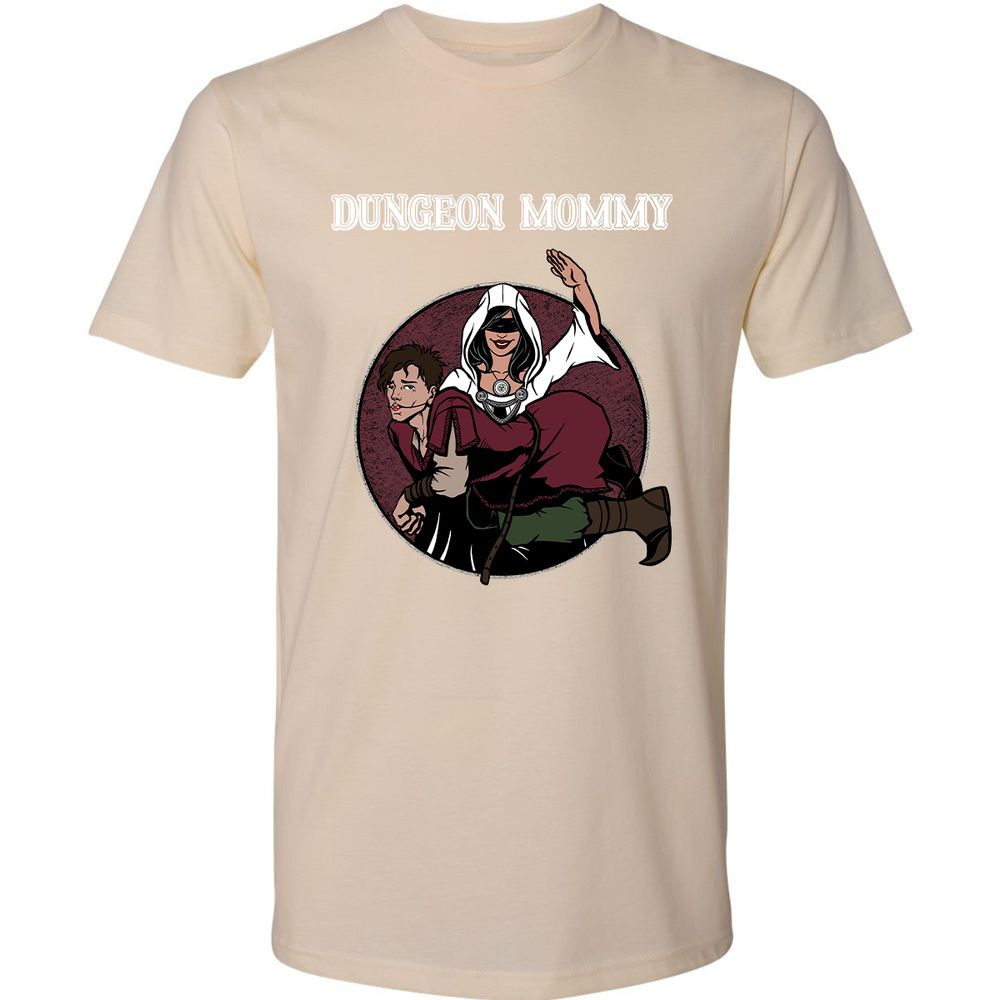 Dominant Dungeon Mommy Premium Unisex T-Shirt - Cream - 14