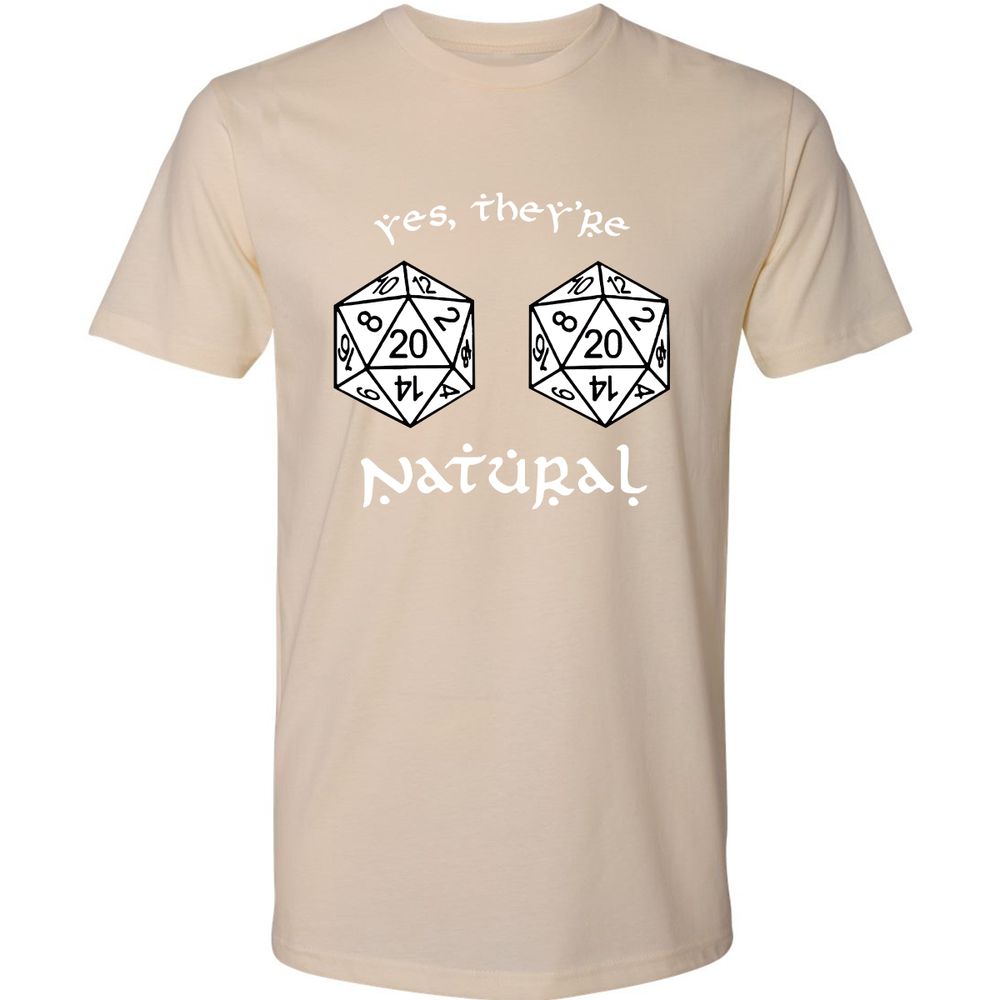 They Are Natural Premium Unisex T-Shirt - Cream - 14