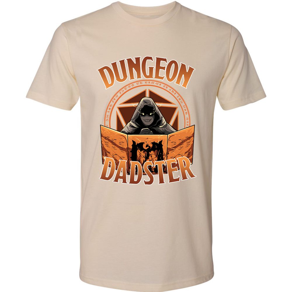 Dungeon Dadster Premium Unisex T-Shirt - Cream - 14