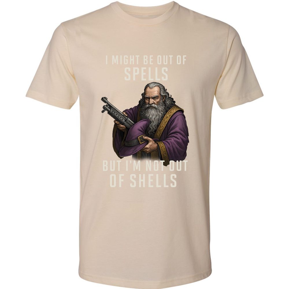 Not Out Of Shells Premium Unisex T-Shirt - Cream - 14