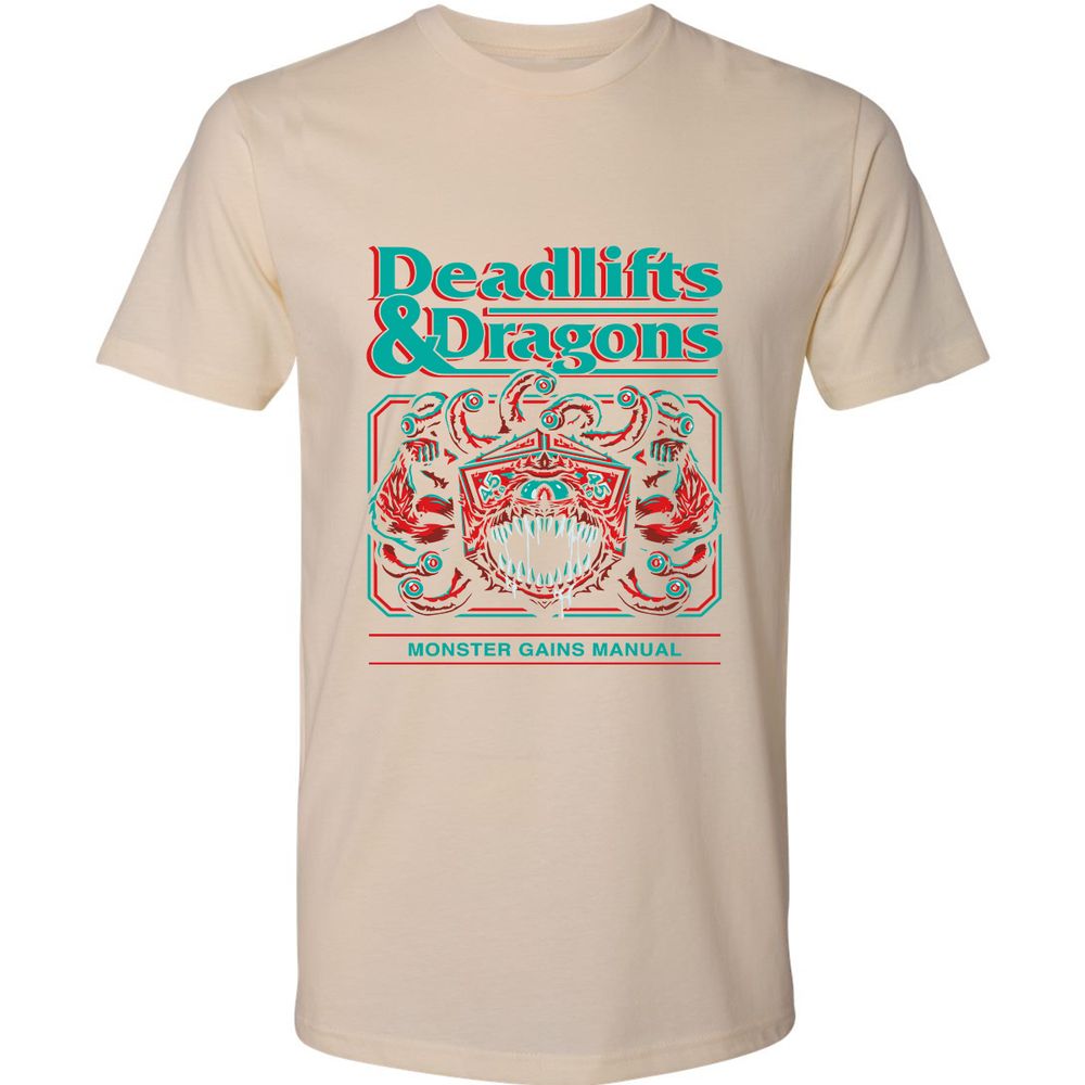 Deadlifts & Dragons Beholder - Cream - 14