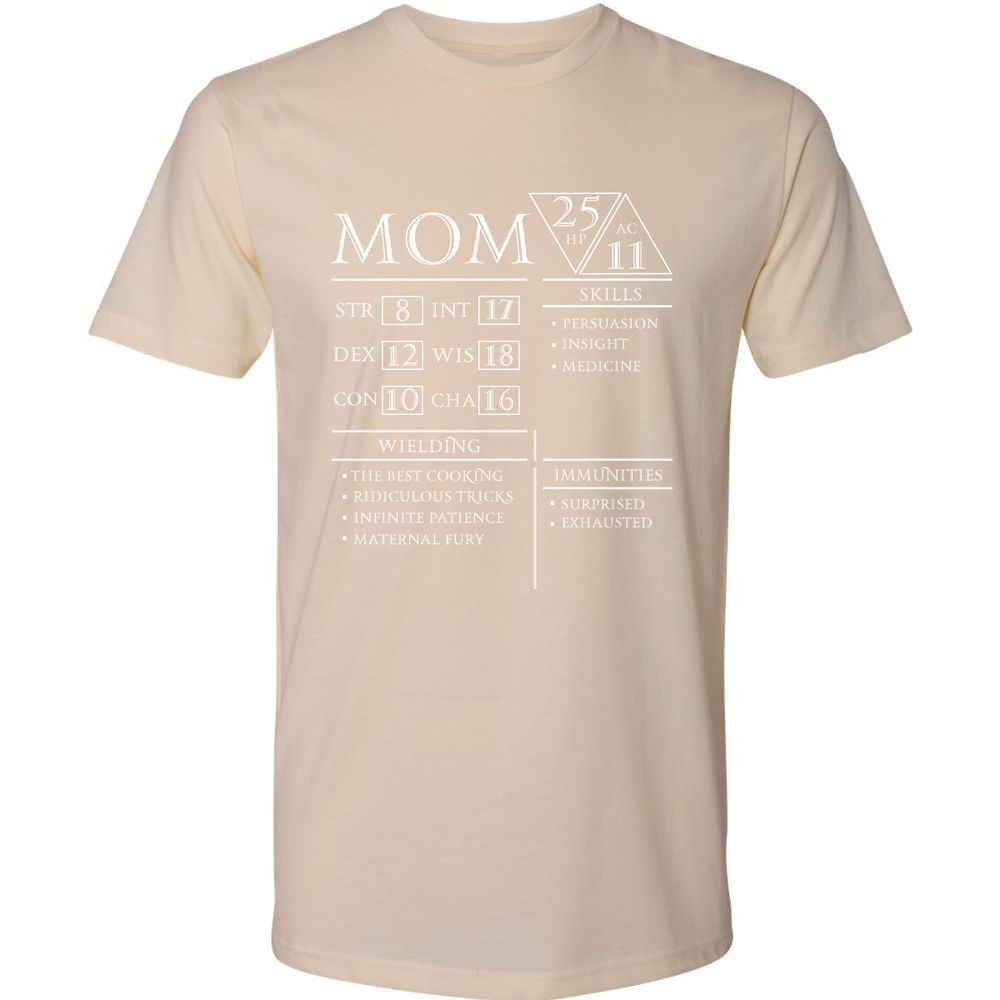 Mom Stats - Cream - 14