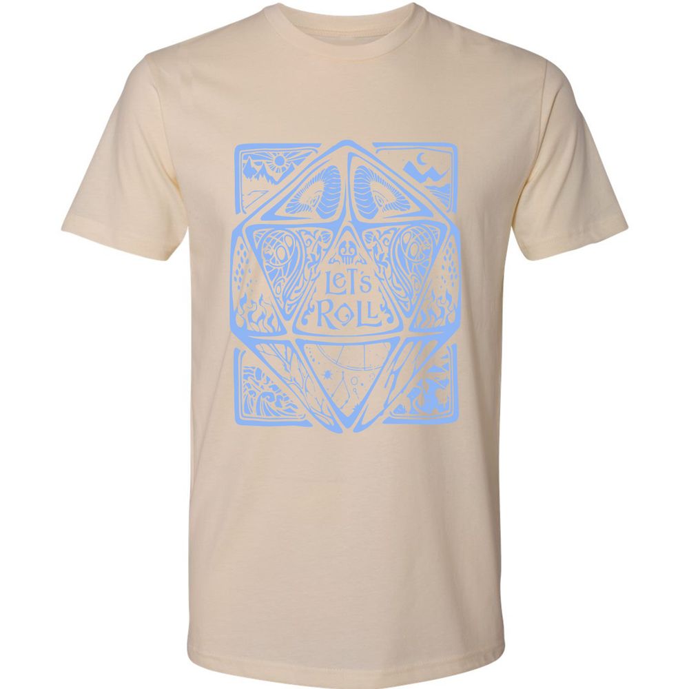 Let's Roll Premium Unisex T-Shirt - Cream - 14