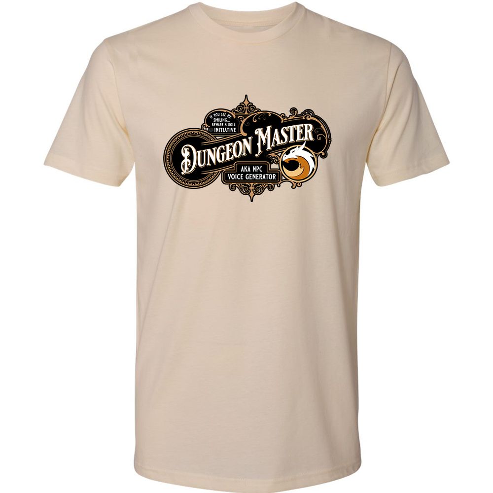 Dungeon Master Premium Unisex T-Shirt - Cream - 14