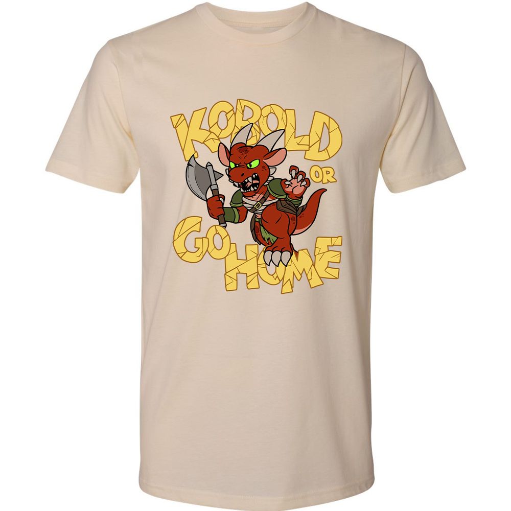 Kobold Or Go Home Premium Unisex T-Shirt - Cream - 14