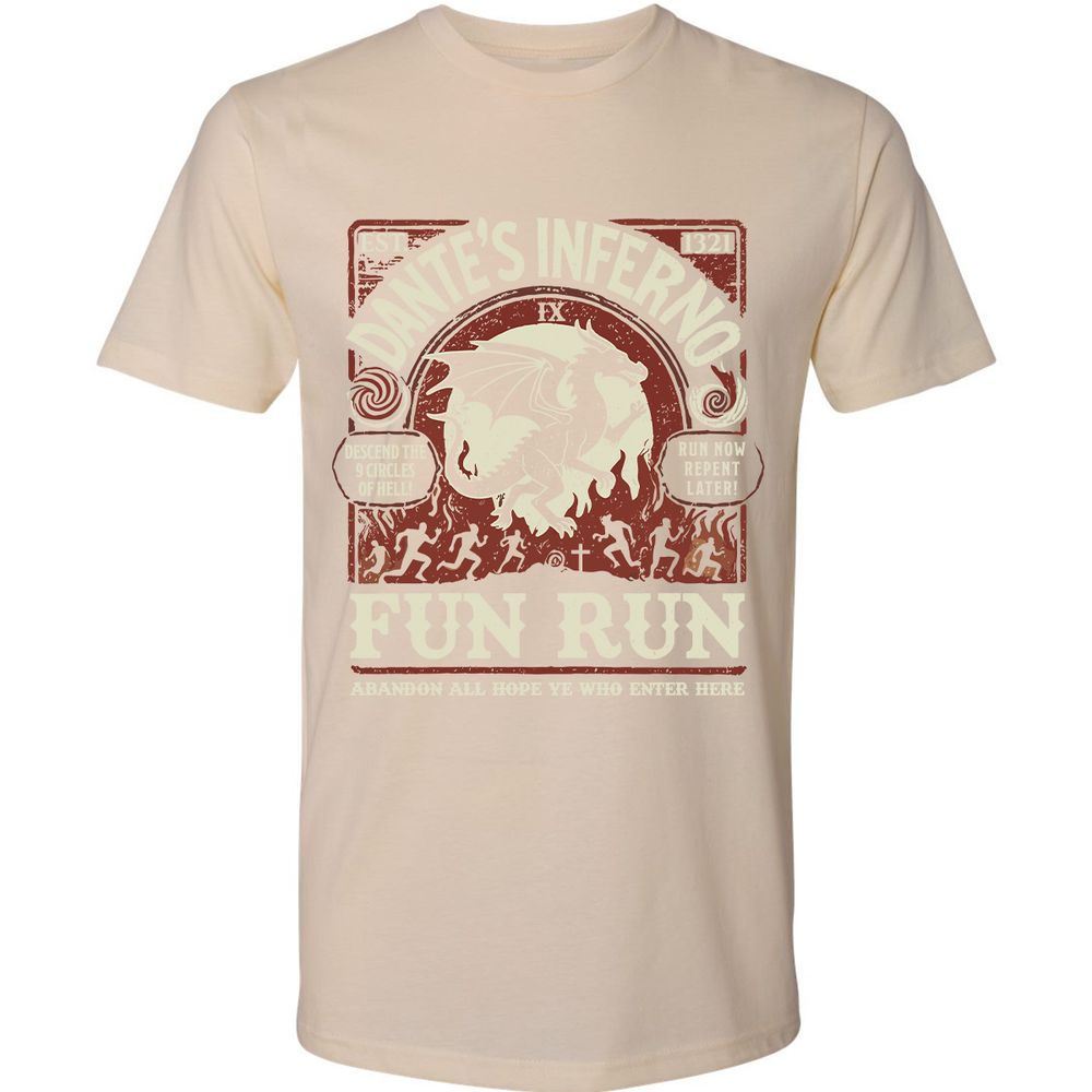 Dante’s Inferno Fun Run – Faerun Fantasy - Cream - 14