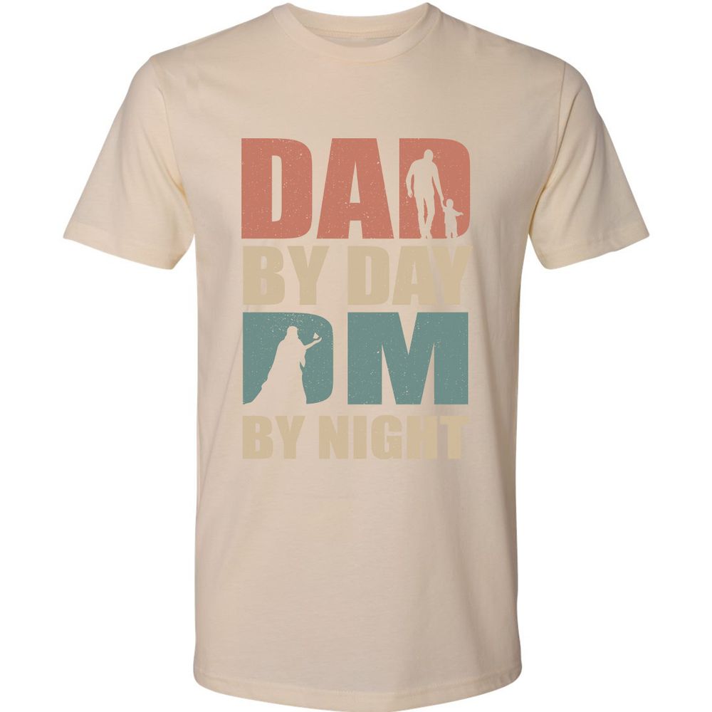 Dad By Day DM By Night - Cream - 14